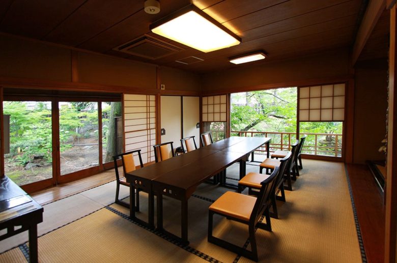 竹の間 福島県会津若松市の老舗割烹料亭 萬花楼（まんげろう） 会津 割烹 萬花楼