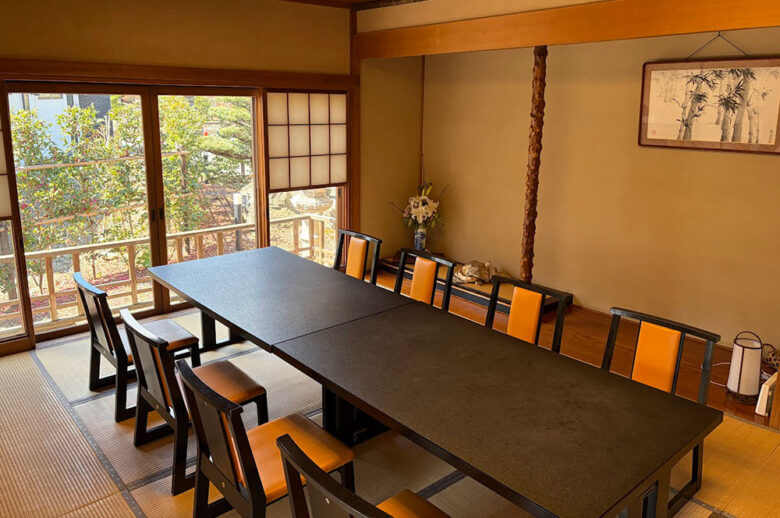 竹の間 福島県会津若松市の老舗割烹料亭 萬花楼（まんげろう） 会津 割烹 萬花楼