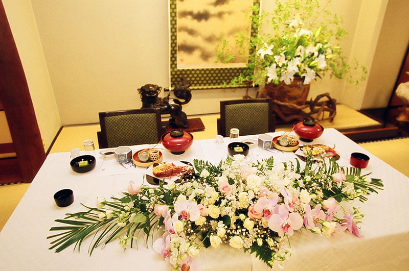 結婚式 結納 披露宴 福島県会津若松市の老舗割烹料亭 萬花楼（まんげろう） 会津 割烹 萬花楼