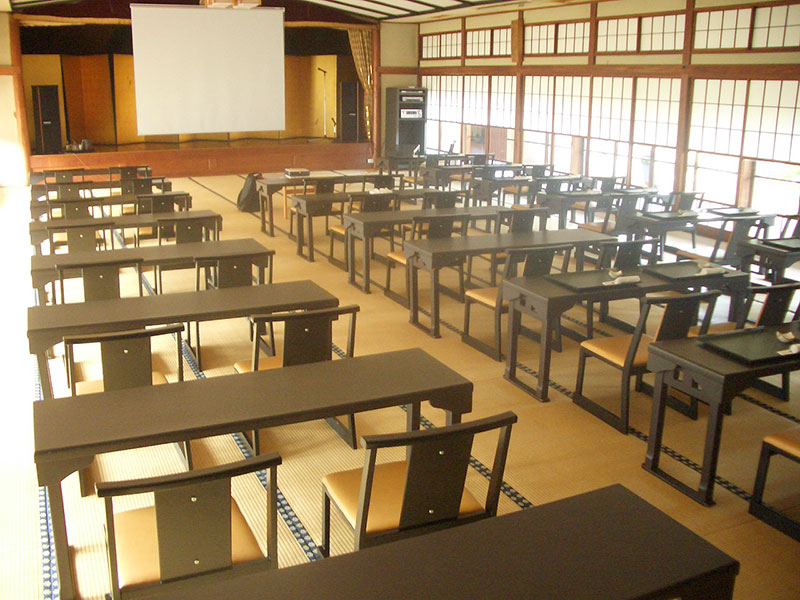 幹部会 研修会 講演会 セミナー 福島県会津若松市の老舗割烹料亭 萬花楼（まんげろう） 会津 割烹 萬花楼